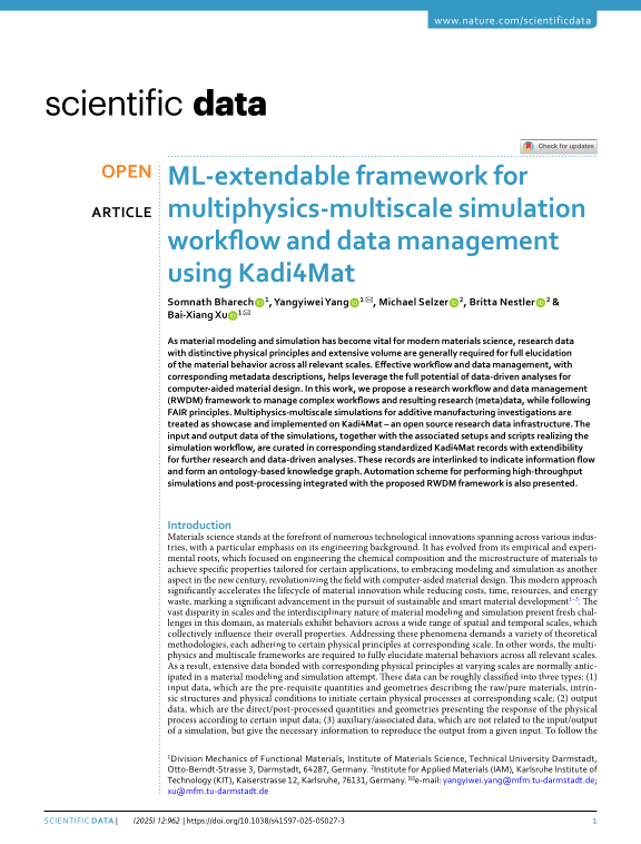 Cover der Publikation