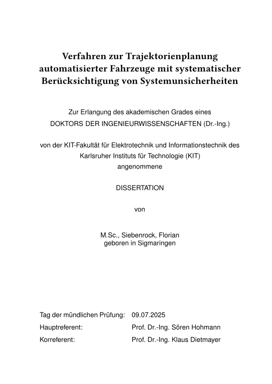 Cover der Publikation