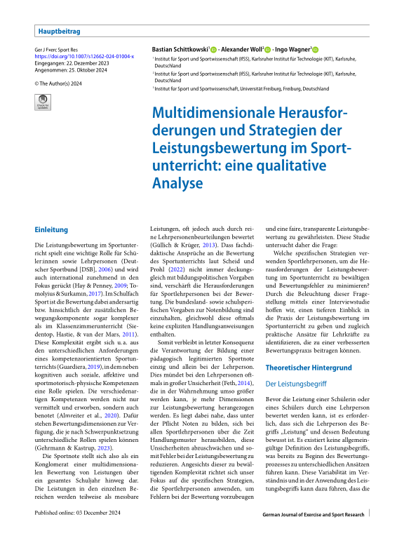 Cover der Publikation