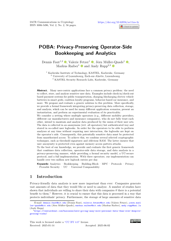 Cover der Publikation