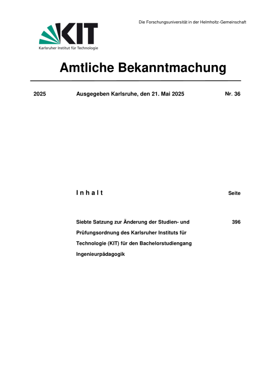 Cover der Publikation