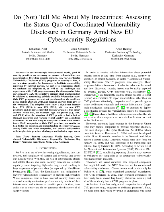 Cover der Publikation