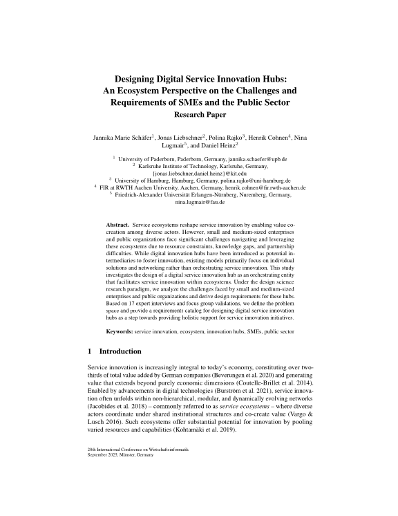 Cover der Publikation