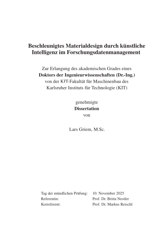 Cover der Publikation