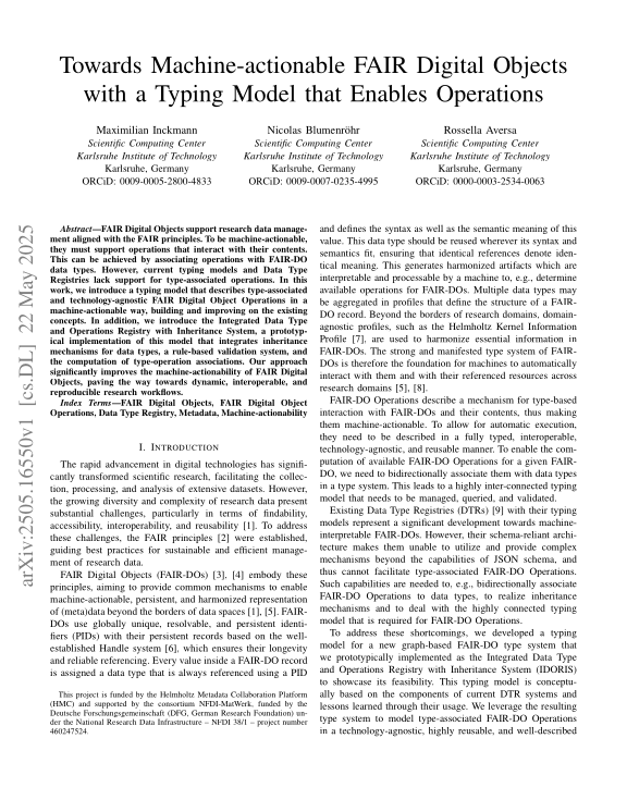 Cover der Publikation