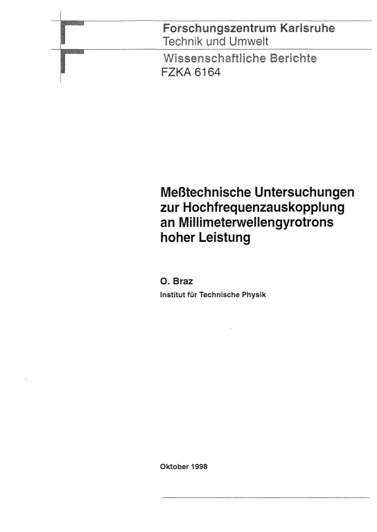 Cover der Publikation