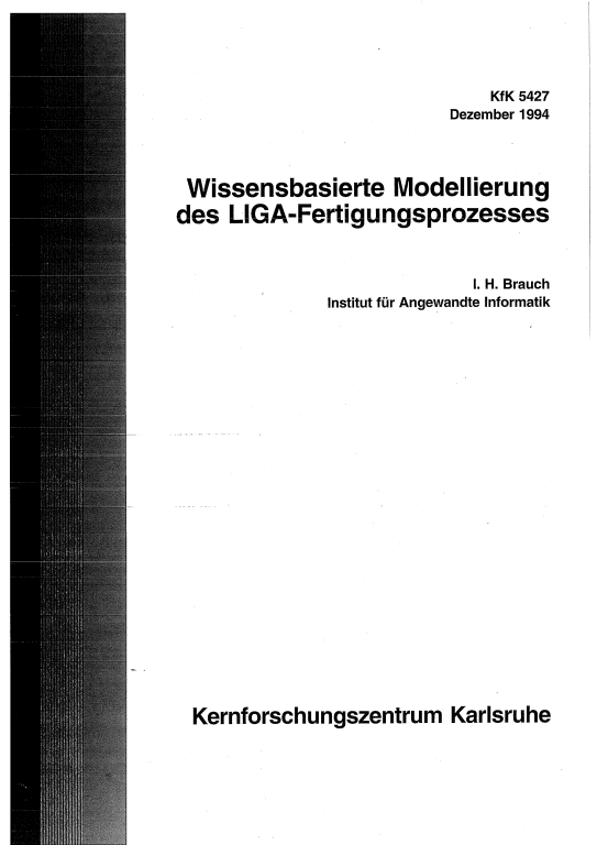 Cover der Publikation