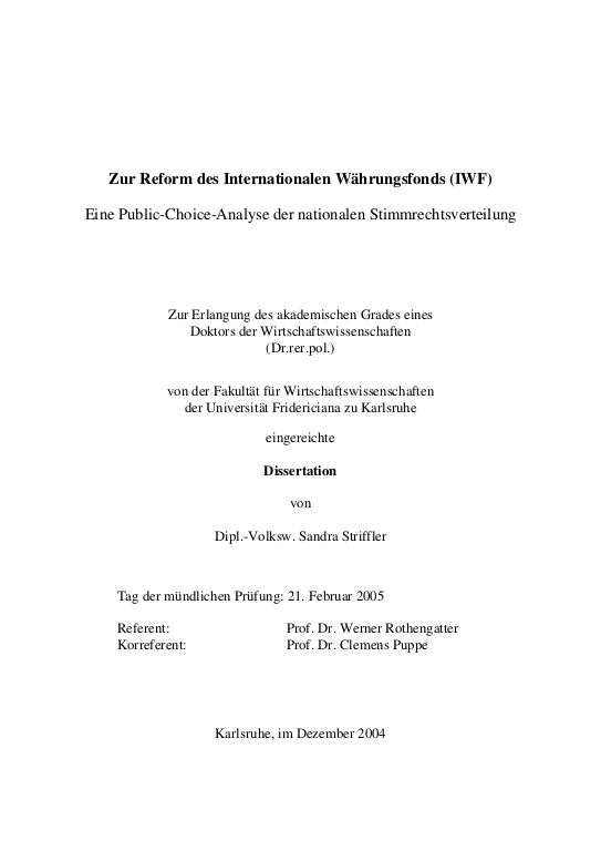 Cover der Publikation