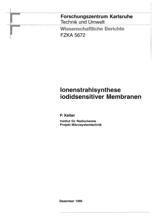 Cover der Publikation