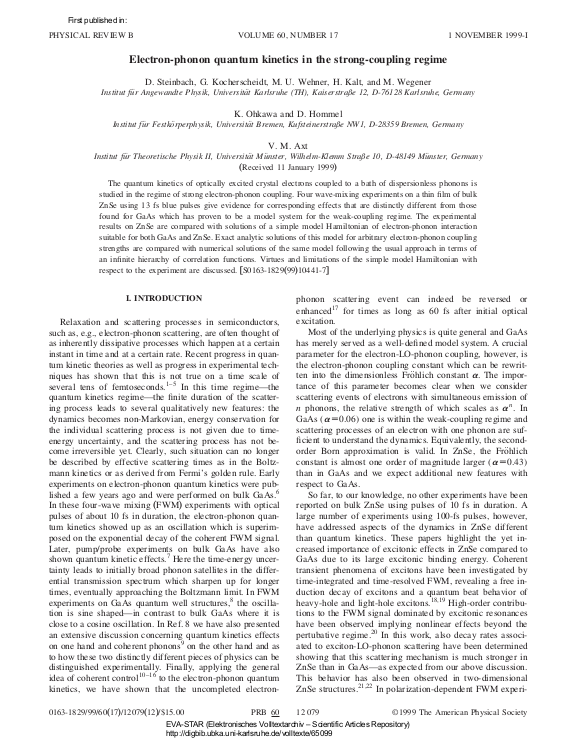 Cover der Publikation