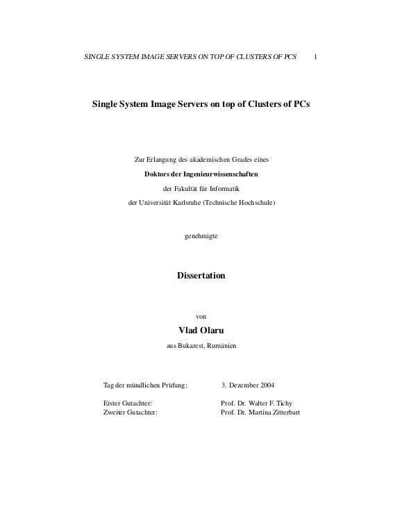 Cover der Publikation