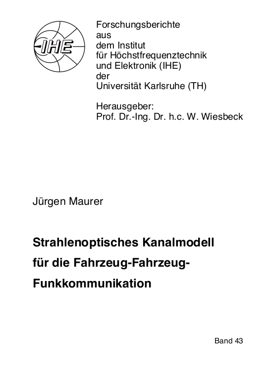 Cover der Publikation