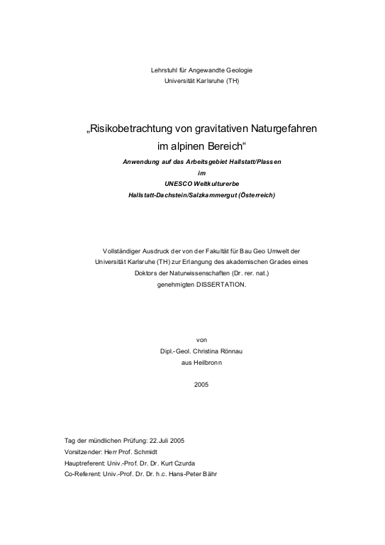 Cover der Publikation