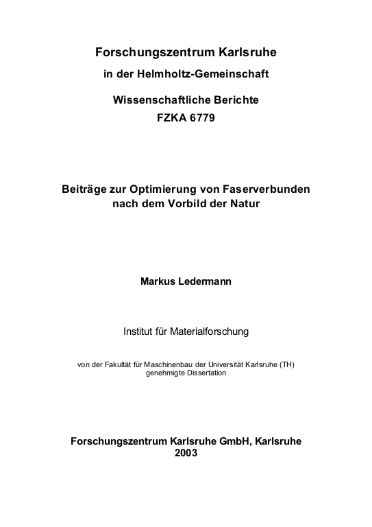 Cover der Publikation