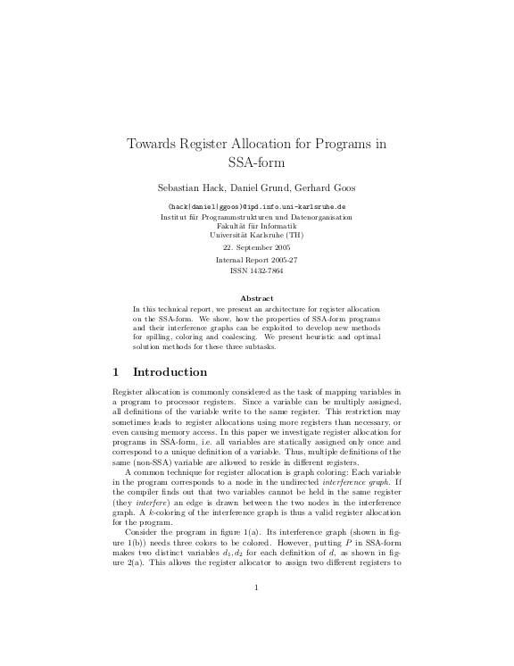 Cover der Publikation