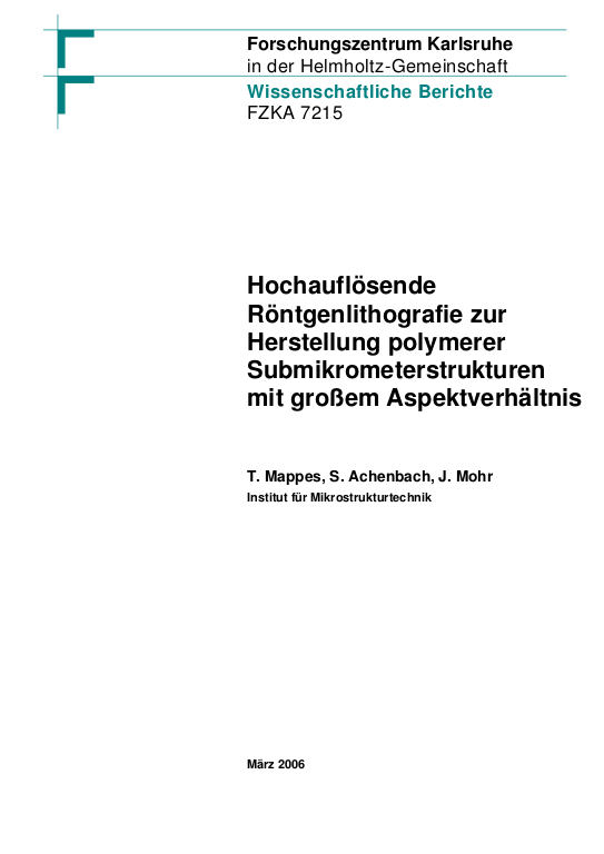 Cover der Publikation