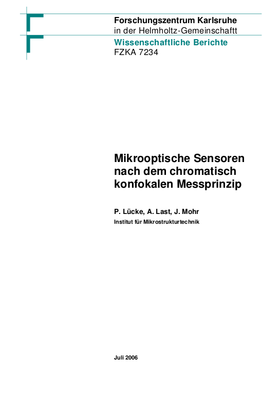 Cover der Publikation