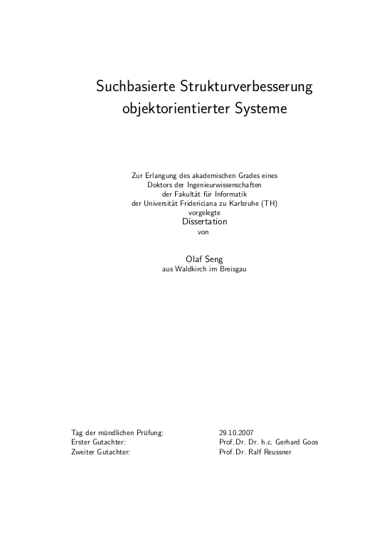 Cover der Publikation