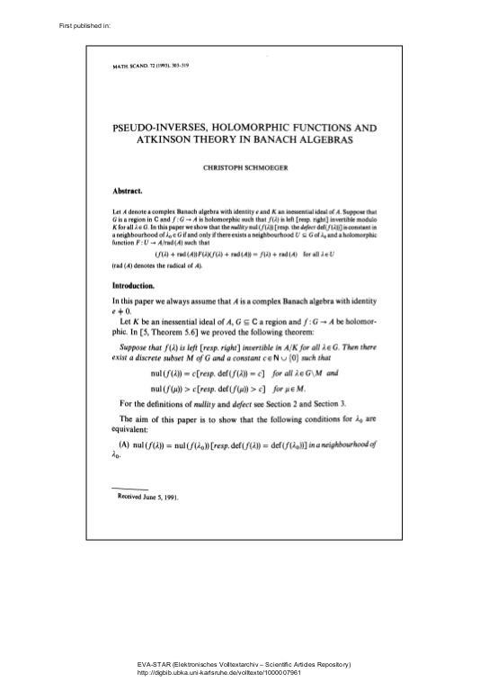 Cover der Publikation