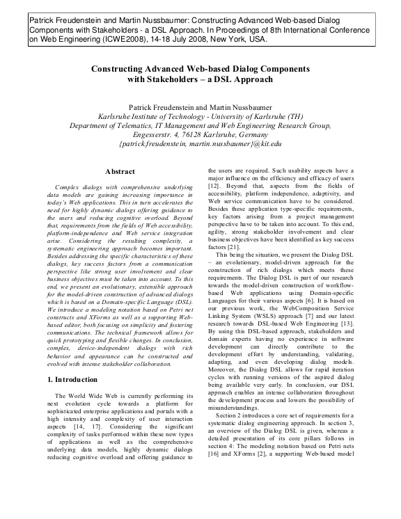 Cover der Publikation