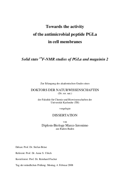 Cover der Publikation