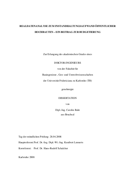 Cover der Publikation