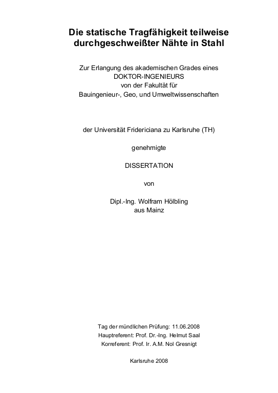 Cover der Publikation