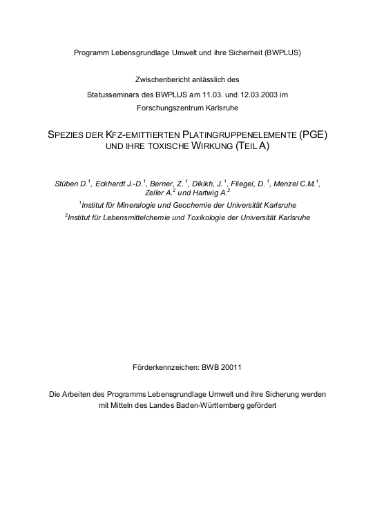 Cover der Publikation