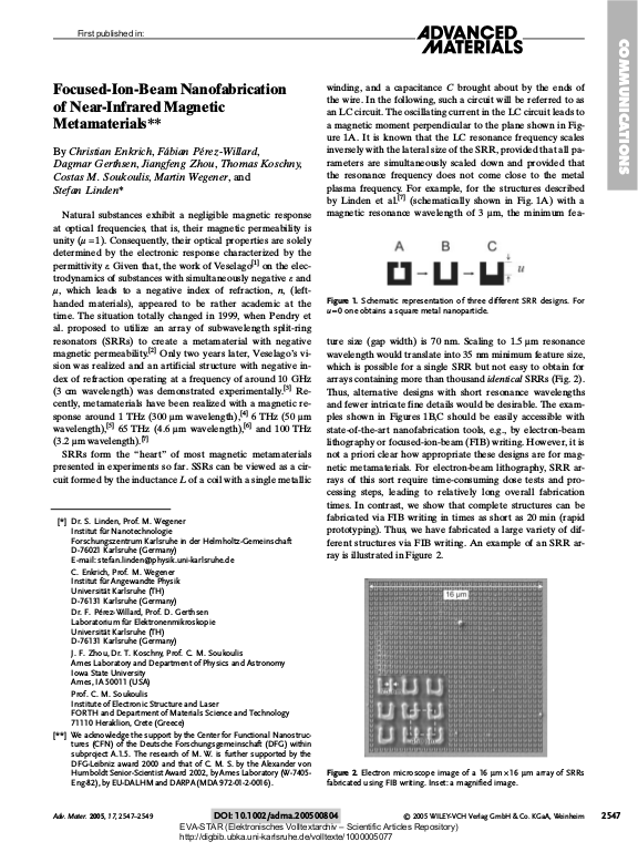 Cover der Publikation