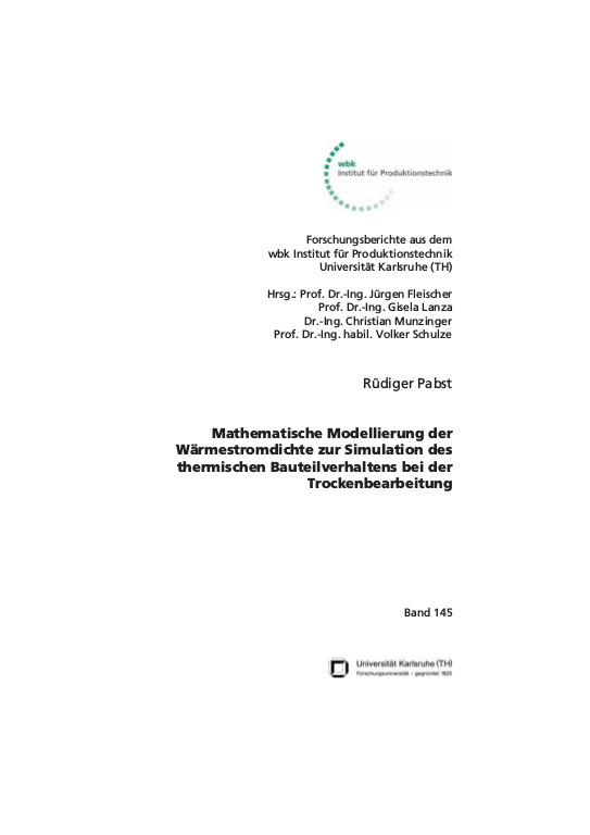 Cover der Publikation