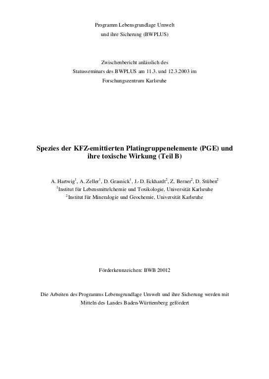 Cover der Publikation