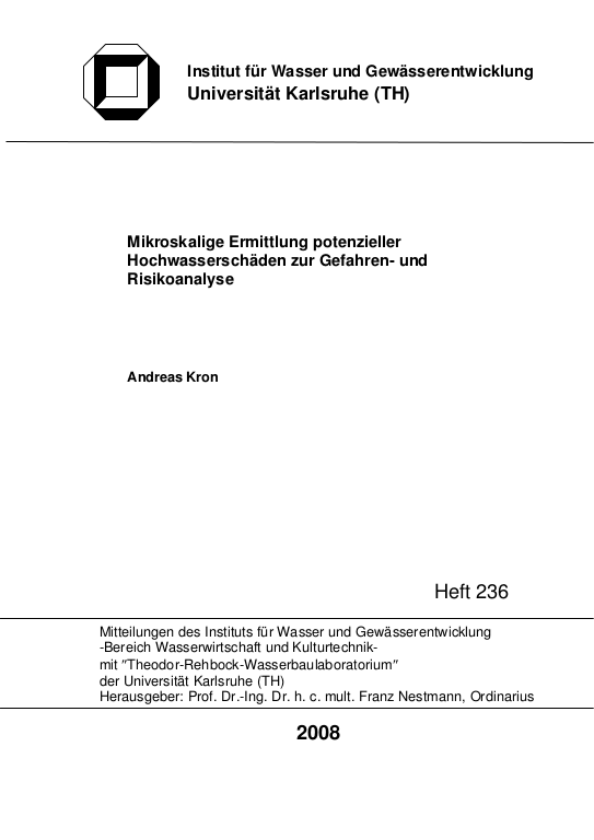 Cover der Publikation