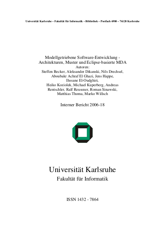 Cover der Publikation