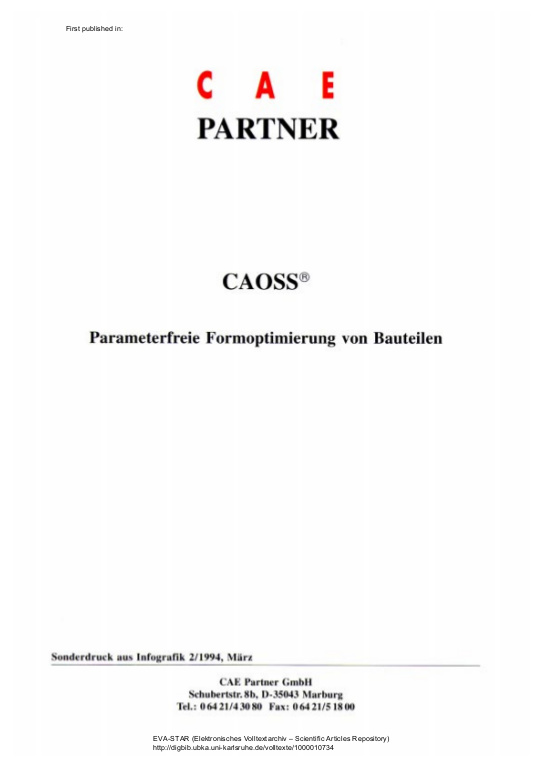 Cover der Publikation