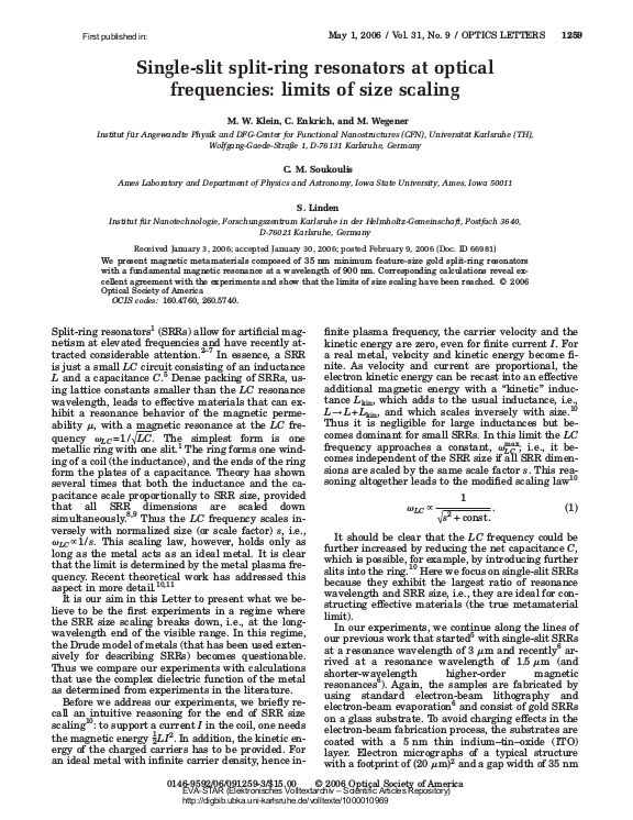 Cover der Publikation