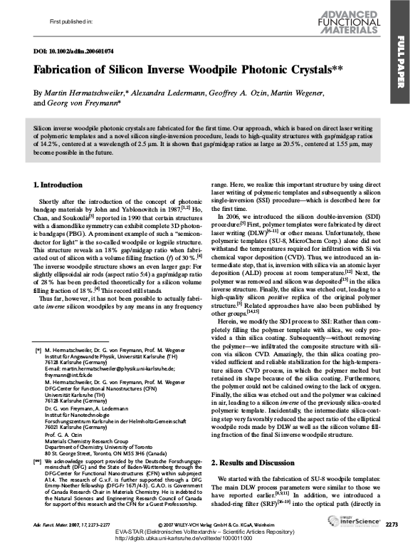 Cover der Publikation