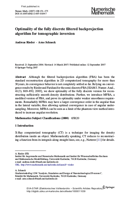 Cover der Publikation