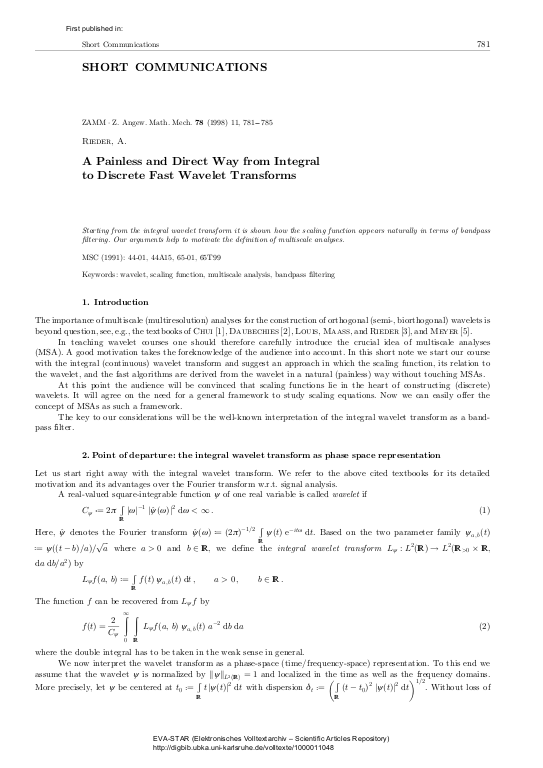 Cover der Publikation