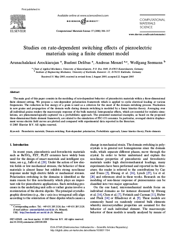 Cover der Publikation