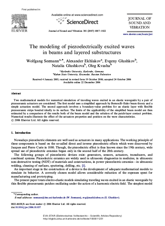 Cover der Publikation