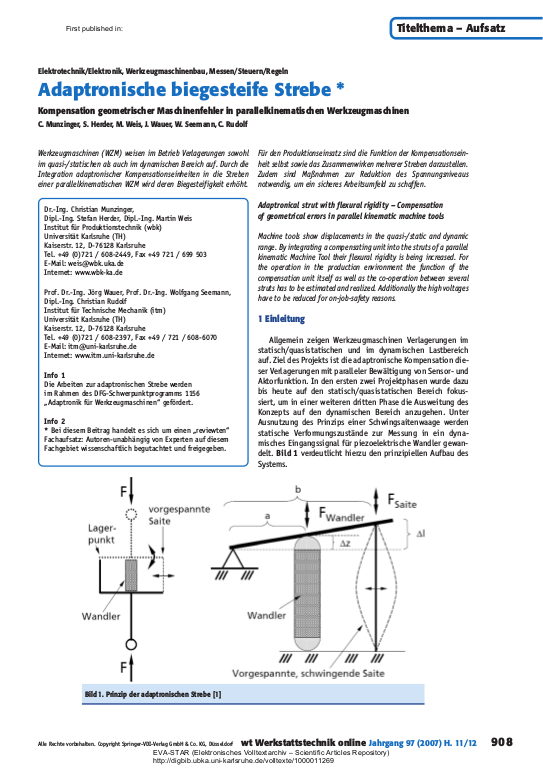 Cover der Publikation