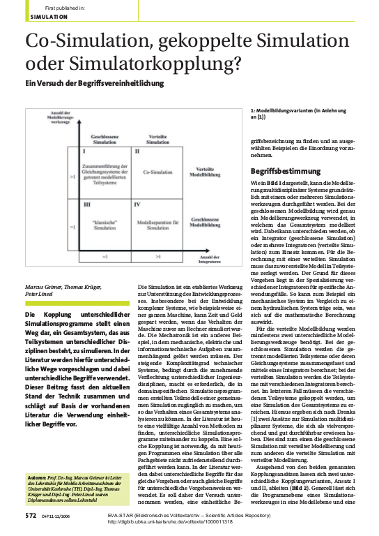 Cover der Publikation