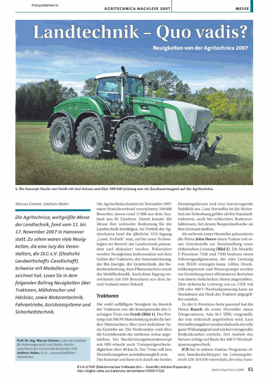 Cover der Publikation