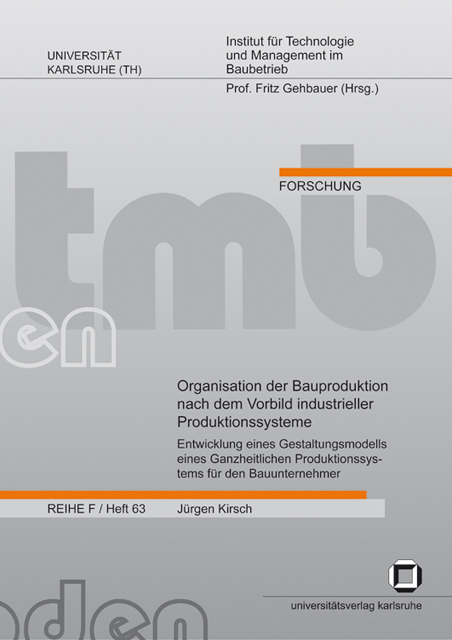 Cover der Publikation