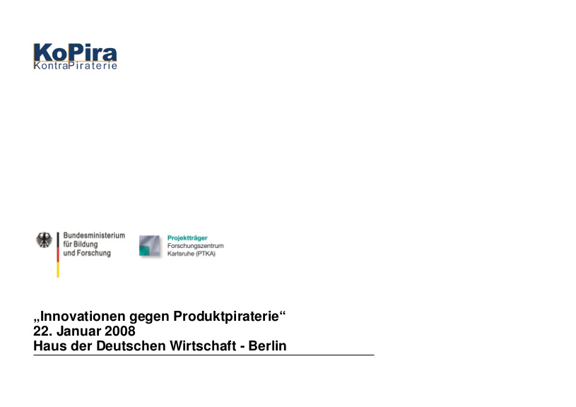 Cover der Publikation