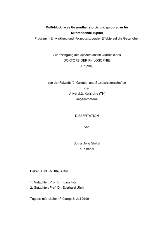 Cover der Publikation