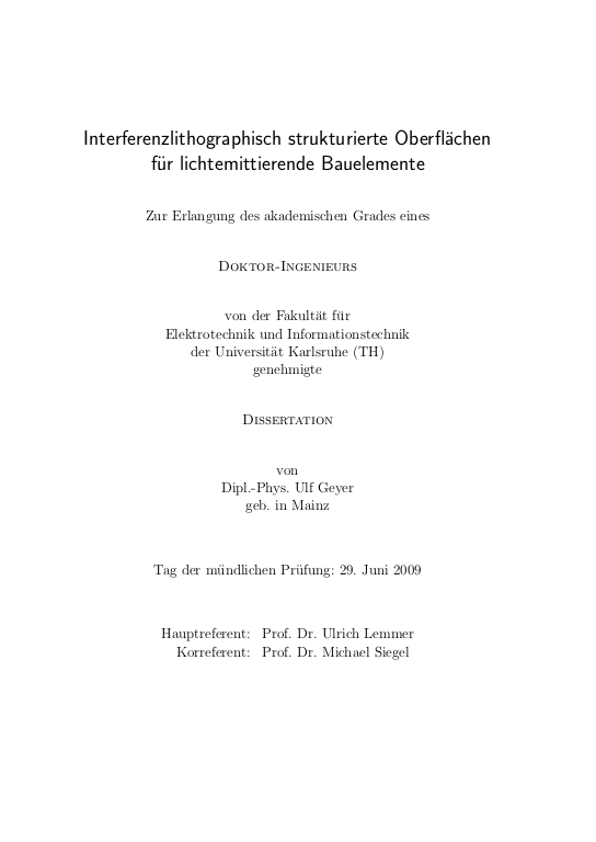 Cover der Publikation