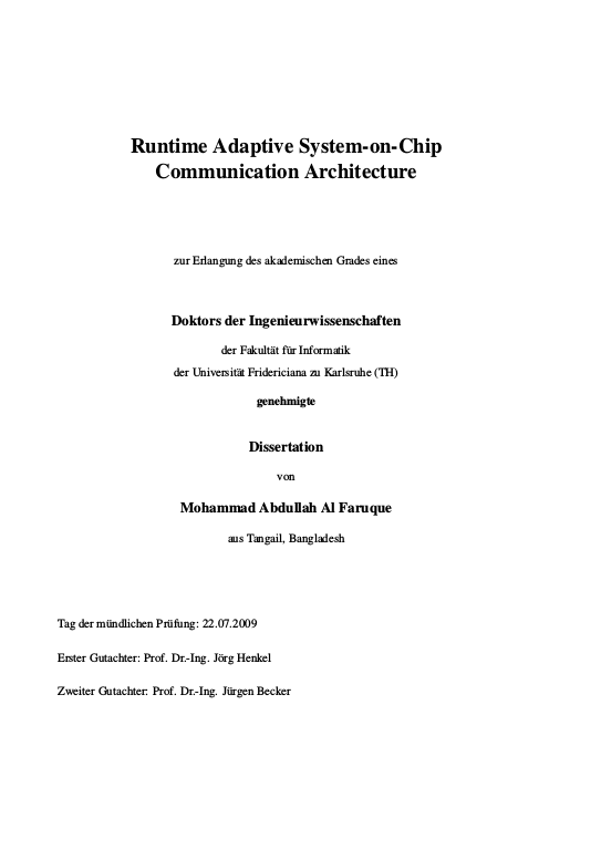 Cover der Publikation