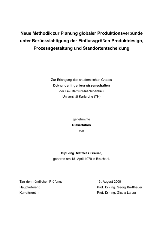 Cover der Publikation