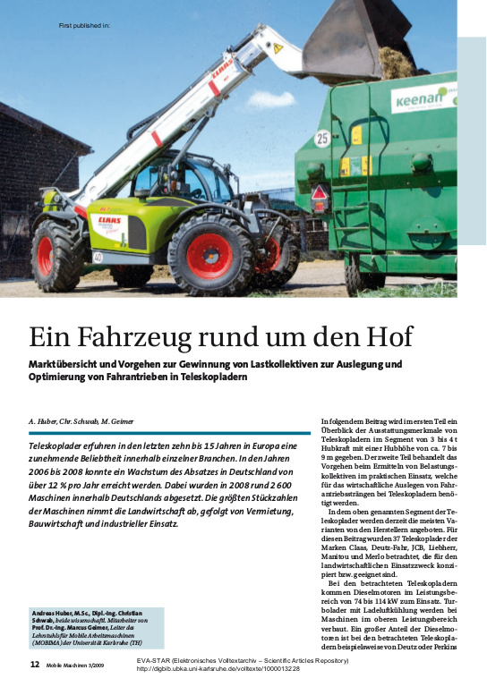 Cover der Publikation